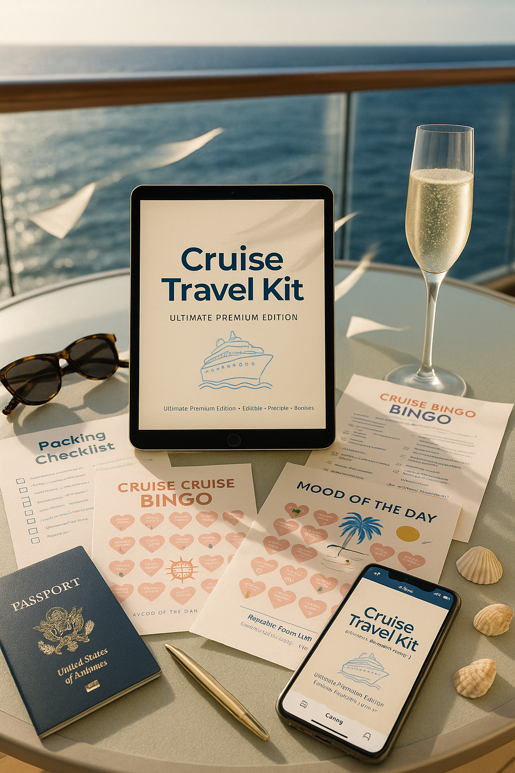 Cruise Travel Kit™ — Ultimate Premium Bundle (Editable + Printable + Bonuses)